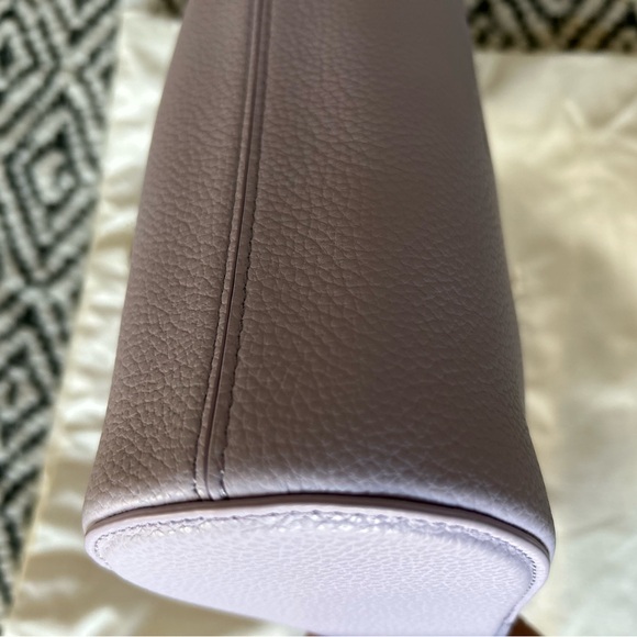 Cafune Mini Drop Duffel Lilac Leather Shoulder Bag - Picture 8 of 13